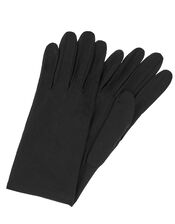 Bamboo Jersey Touch Screen Gloves, Black (BLACK), large