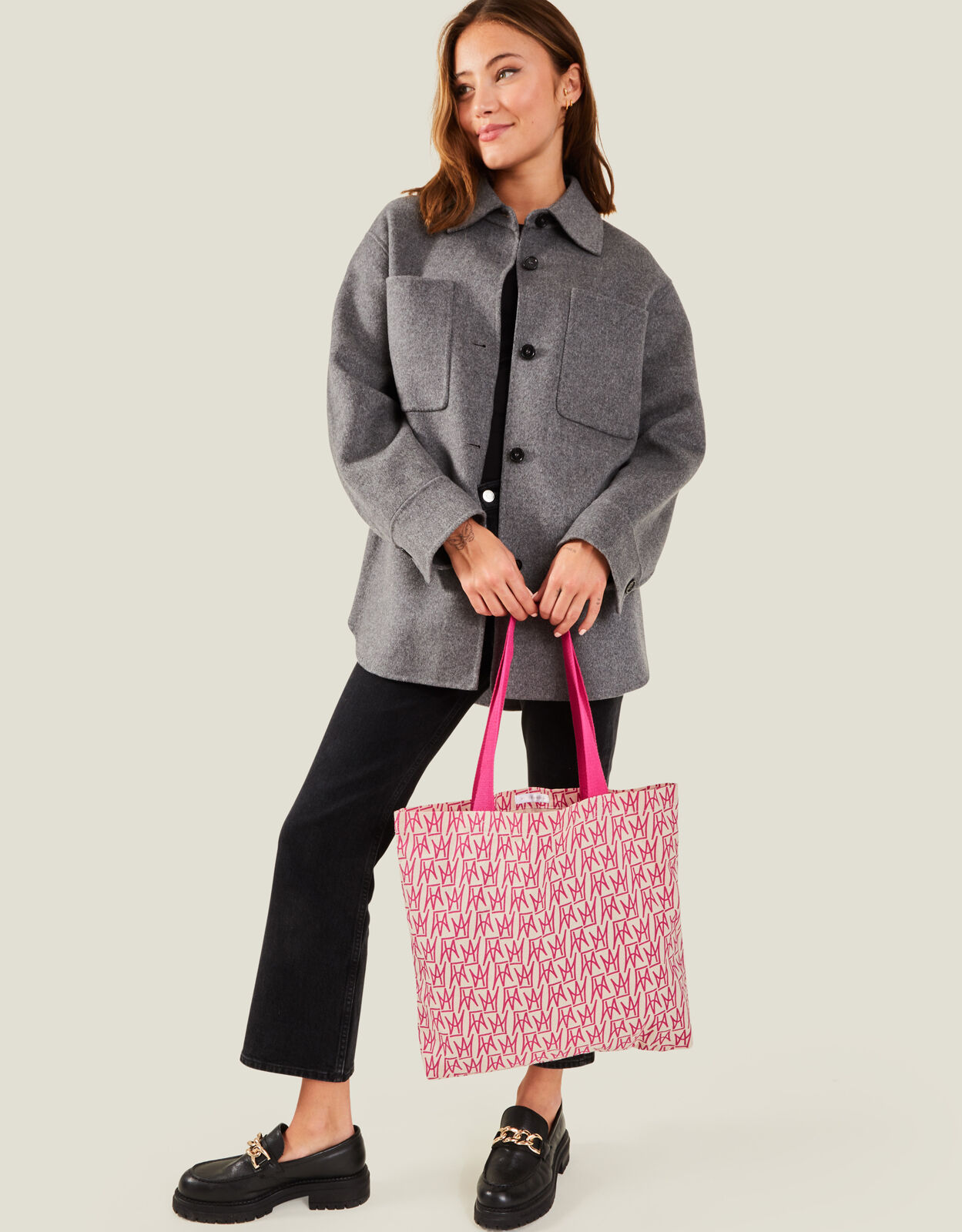 Accessorize oversized tote bag 2025