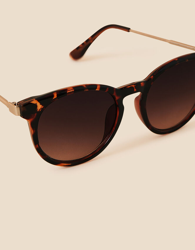 Classic Preppy Metal Arm Sunglasses, , large