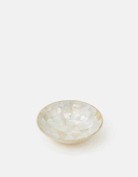 Small Mother Of Pearl Trinket Dish, , large