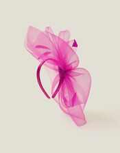 Rhea Large Crin Fascinator, Pink (PINK), large