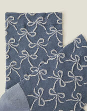 Bow Print Socks, , large