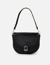 Nicola Saddle Cross-Body Bag , , large