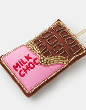 Beaded Chocolate Bar Christmas Tree Decoration, , large