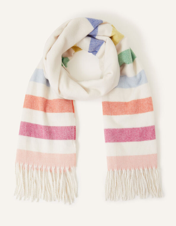 Lillian Rainbow Blanket Scarf, , large