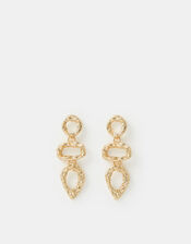 Triple Molten Drop Earrings, , large