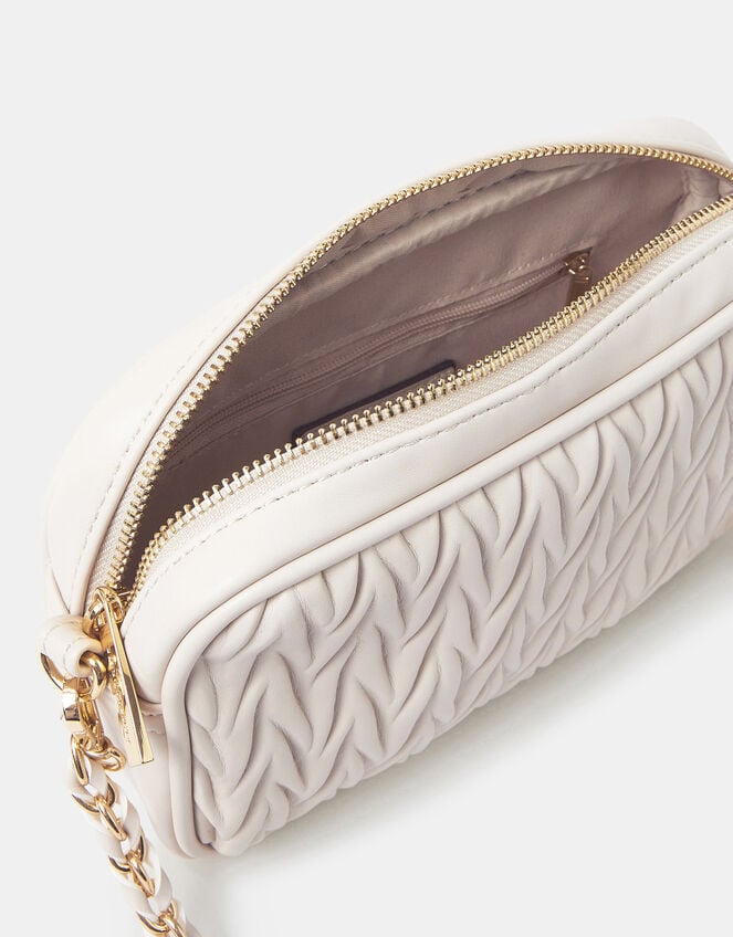 Small Ruched Crossbody Bag, , large