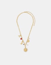 Stainless Steel Cowboy Charm Necklace, , large