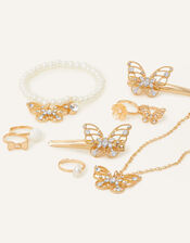 Girls Occasion Butterfly Jewellery Bundle, , large