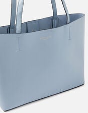 Leo Tote Bag, Blue (BLUE), large
