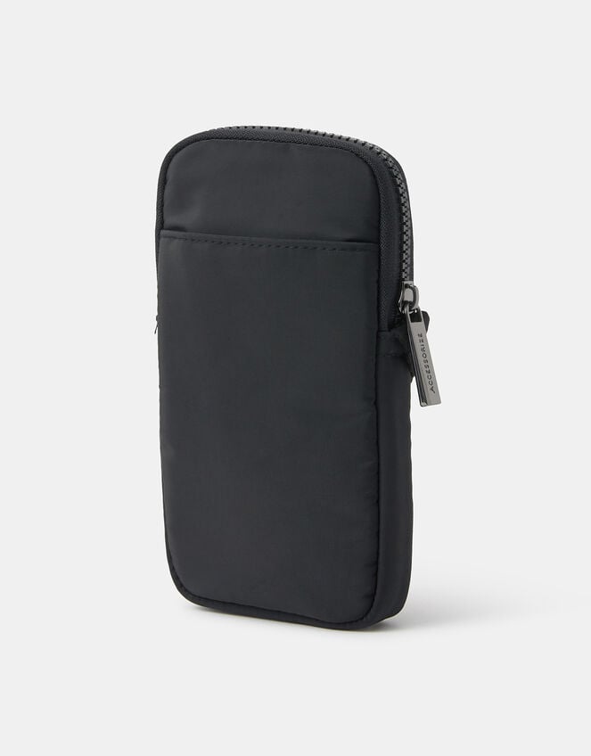 Heart Quilted Nylon Phone Bag, , large