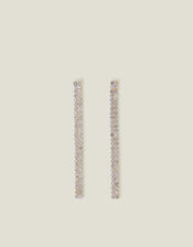 Diamante Cupchain Drop Earrings, , large