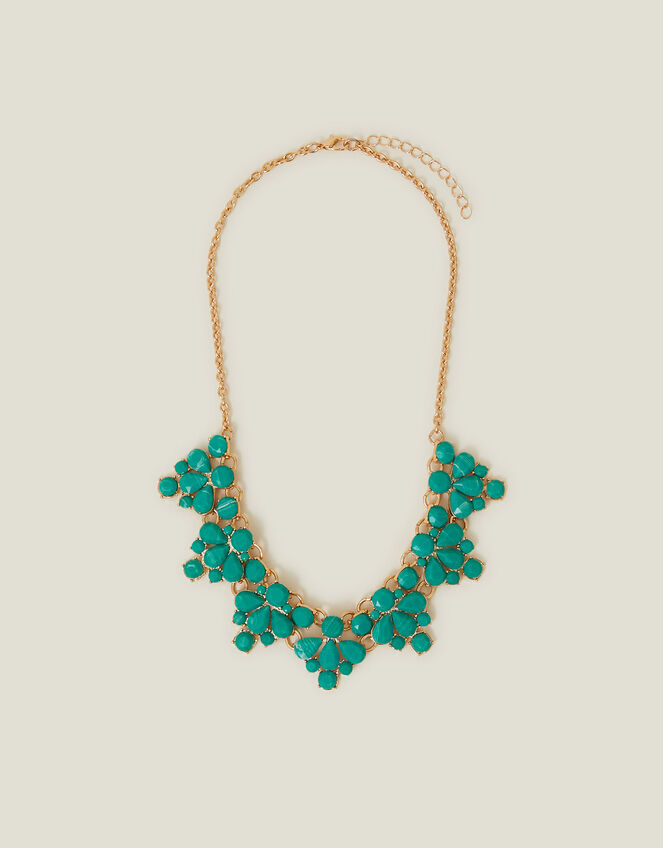 Stone Statement Necklace, , large