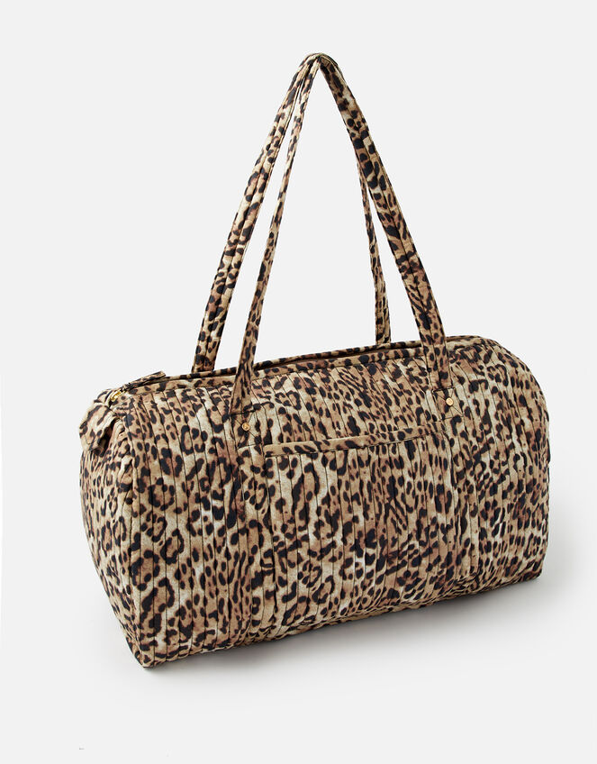 Leopard Weekender Bag , , large