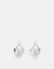 Textured Cloud Drop Earrings, , large