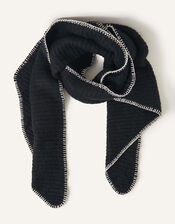 Stitch Border Scarf, , large
