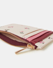Floral Print Card Holder, , large