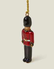 Enamel London Guard Christmas Tree Decoration, , large