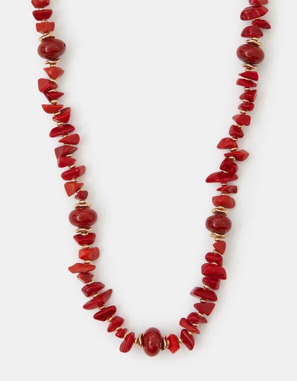 Stone Bead Necklace, , large