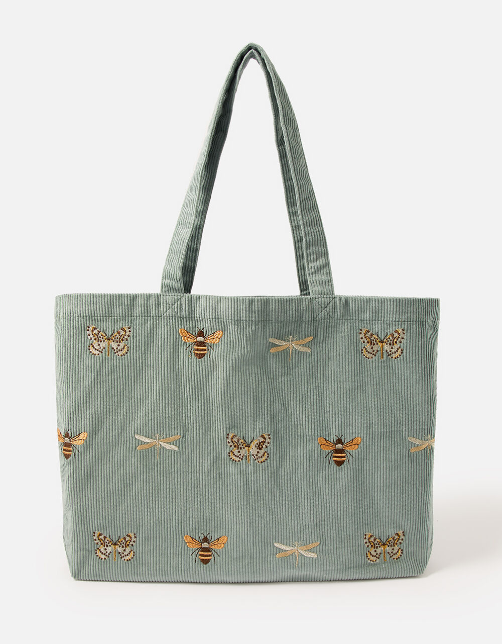 Insect Embroidered Cord Shopper Bag Tote & Shopper bags Accessorize