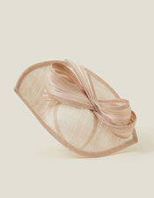 Teardrop Bow Fascinator, Natural (CHAMPAGNE), large