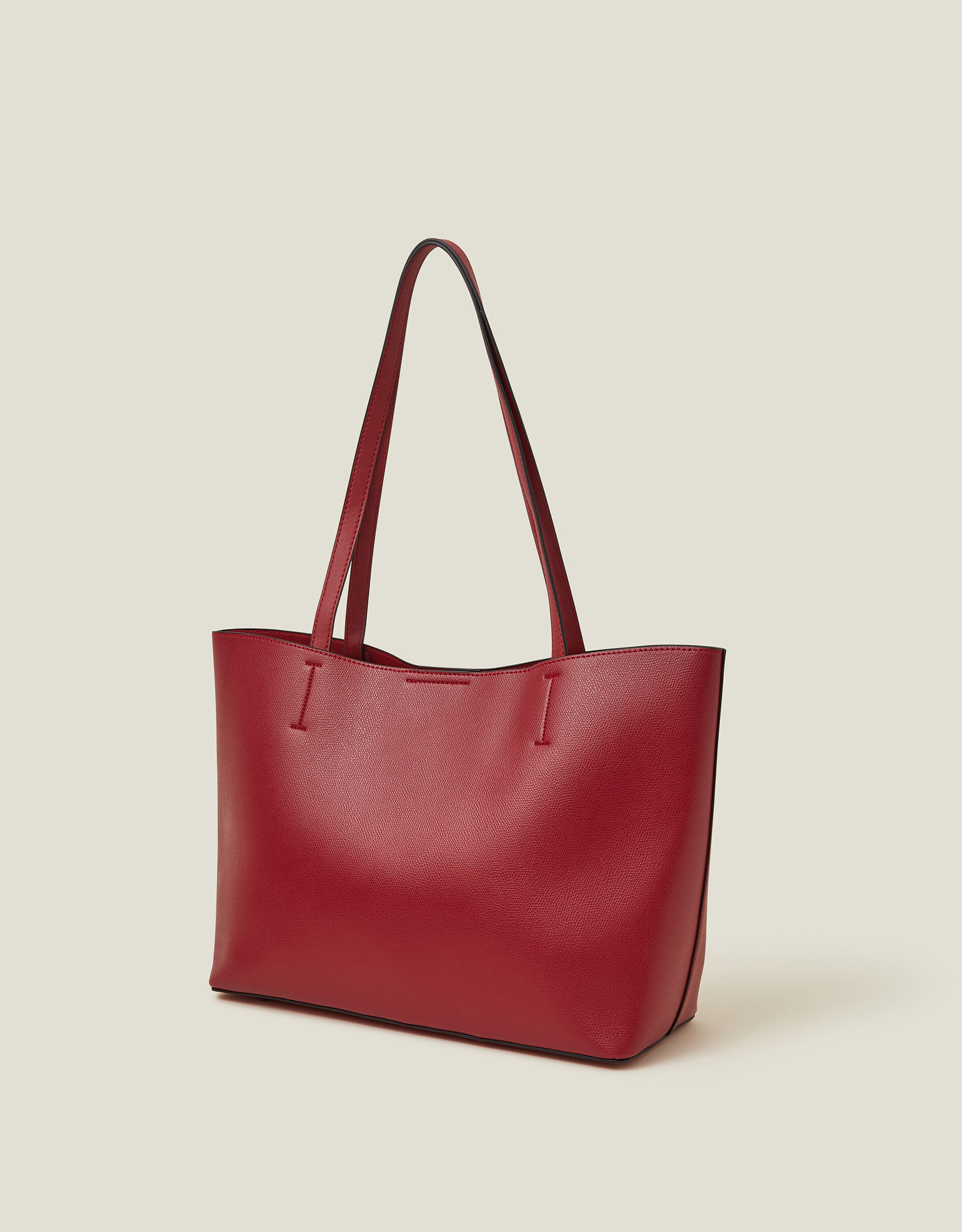 Faux Leather Tote Bag Totes Shoppers Accessorize Global