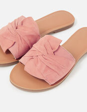 Perth Fabric Twist Sliders, Pink (PINK), large