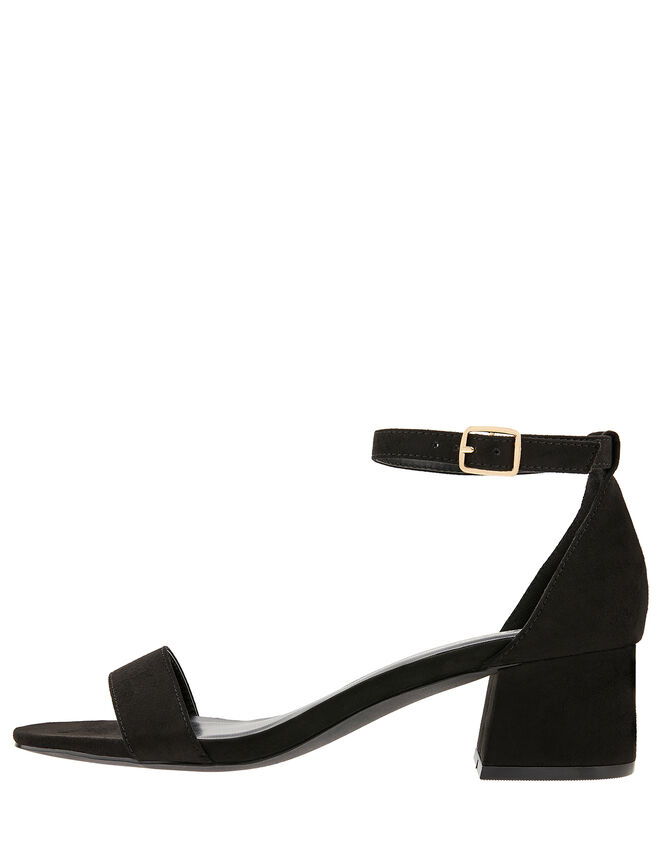 Block Heel Sandals, Black (BLACK), large