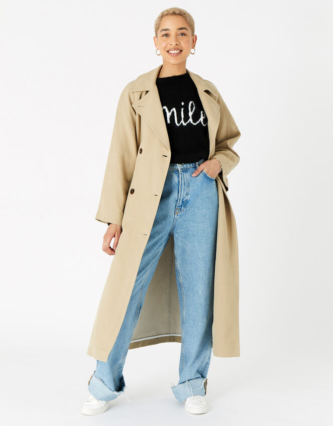 Lounge Smile Jumper, Black (BLACK), large