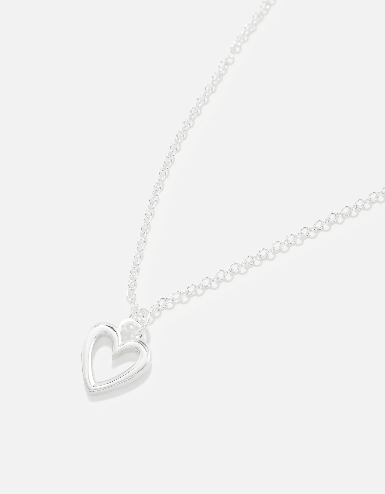 Accessorize heart necklace sale