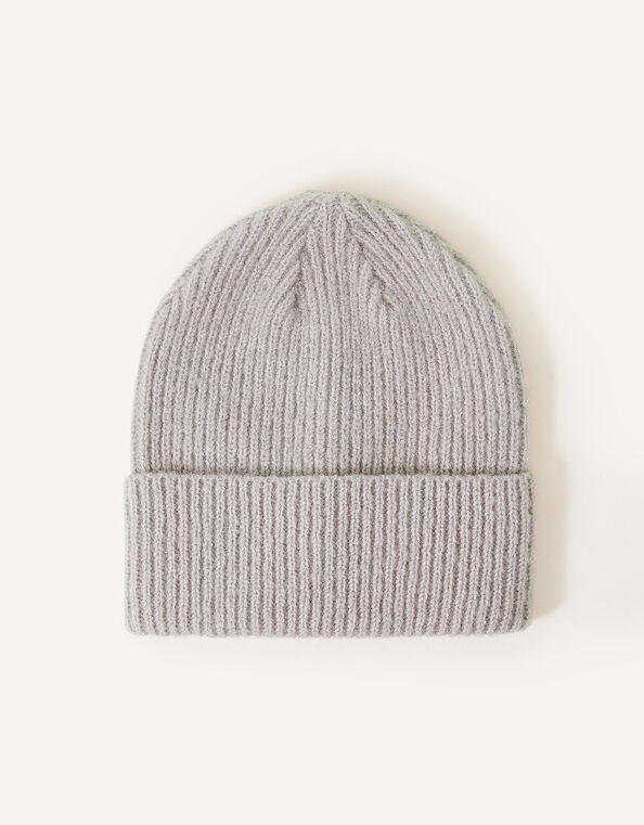 Soho Knit Beanie Hat, Grey (LIGHT GREY), large