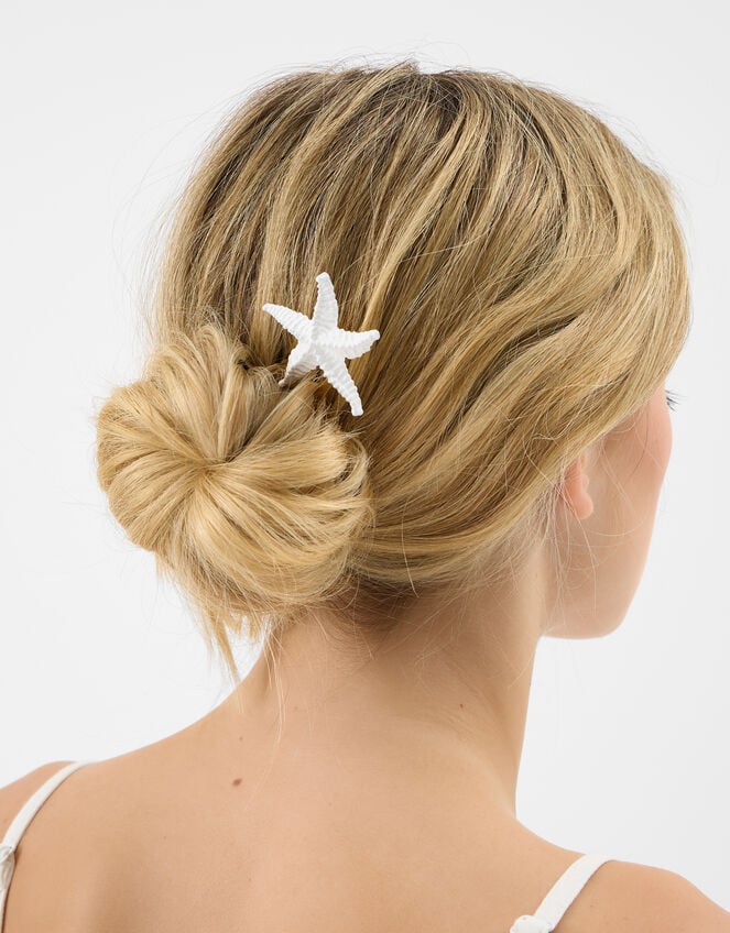 Starfish French Hair Pin, , large