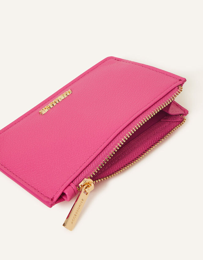 Classic Card Holder, Pink (FUCHSIA), large