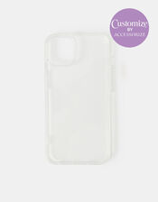 Plain iPhone 13/14 Phone Case, Clear (CLEAR), large