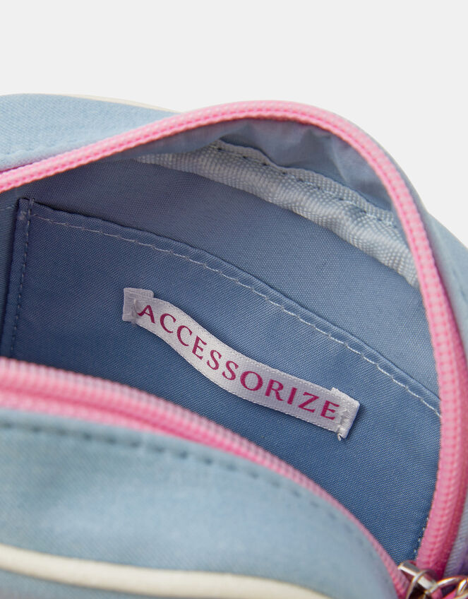 Girls Embroidered Prairie Crossbody Bag, , large