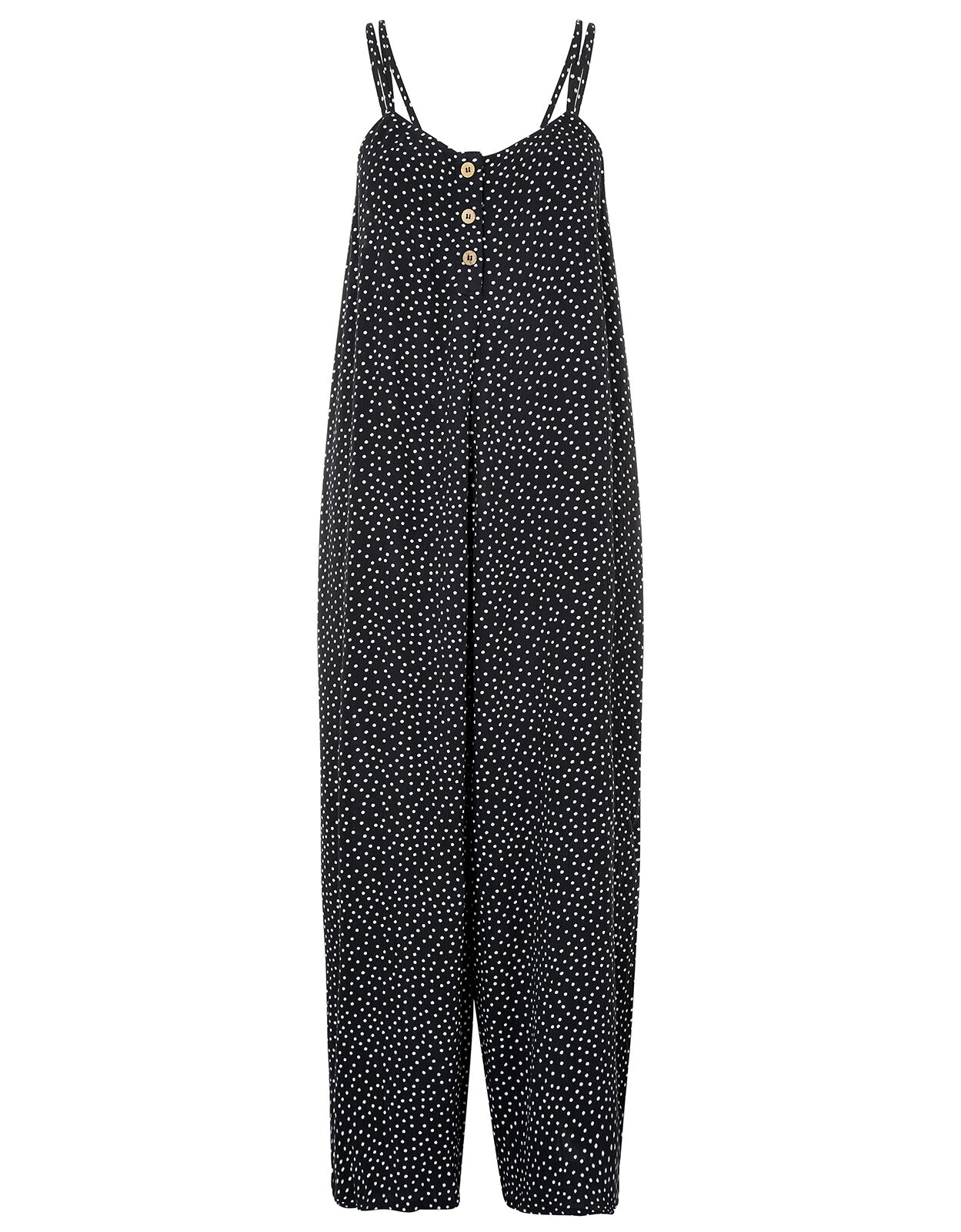 Black sale relaxed jumpsuit
