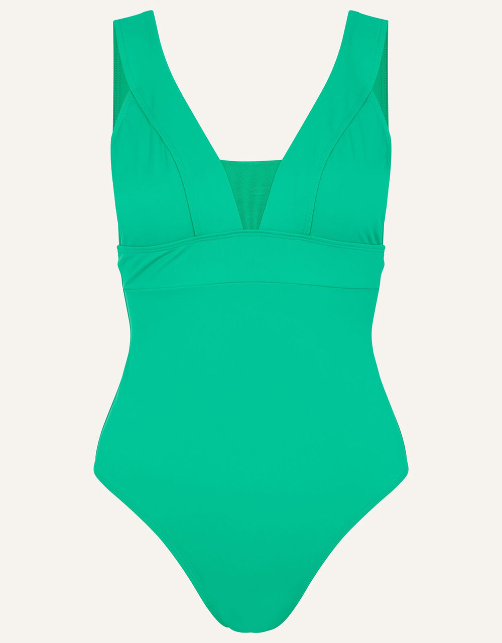 Lexi Mesh Shaping Swimsuit Green Swimsuits Accessorize UK
