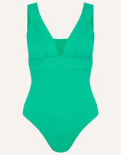 Lexi Mesh Shaping Swimsuit, Green (GREEN), large