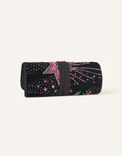 Embellished Star Jewellery Roll, , large