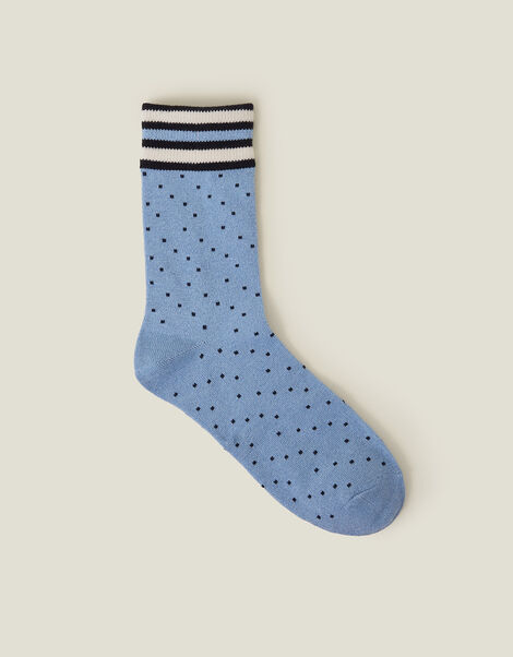 Spotty Varsity Socks, , large