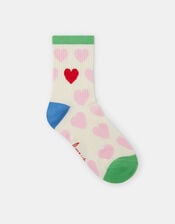 Amore Heart Socks, , large