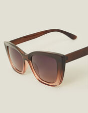Ombre Crystal Cateye Sunglasses, , large