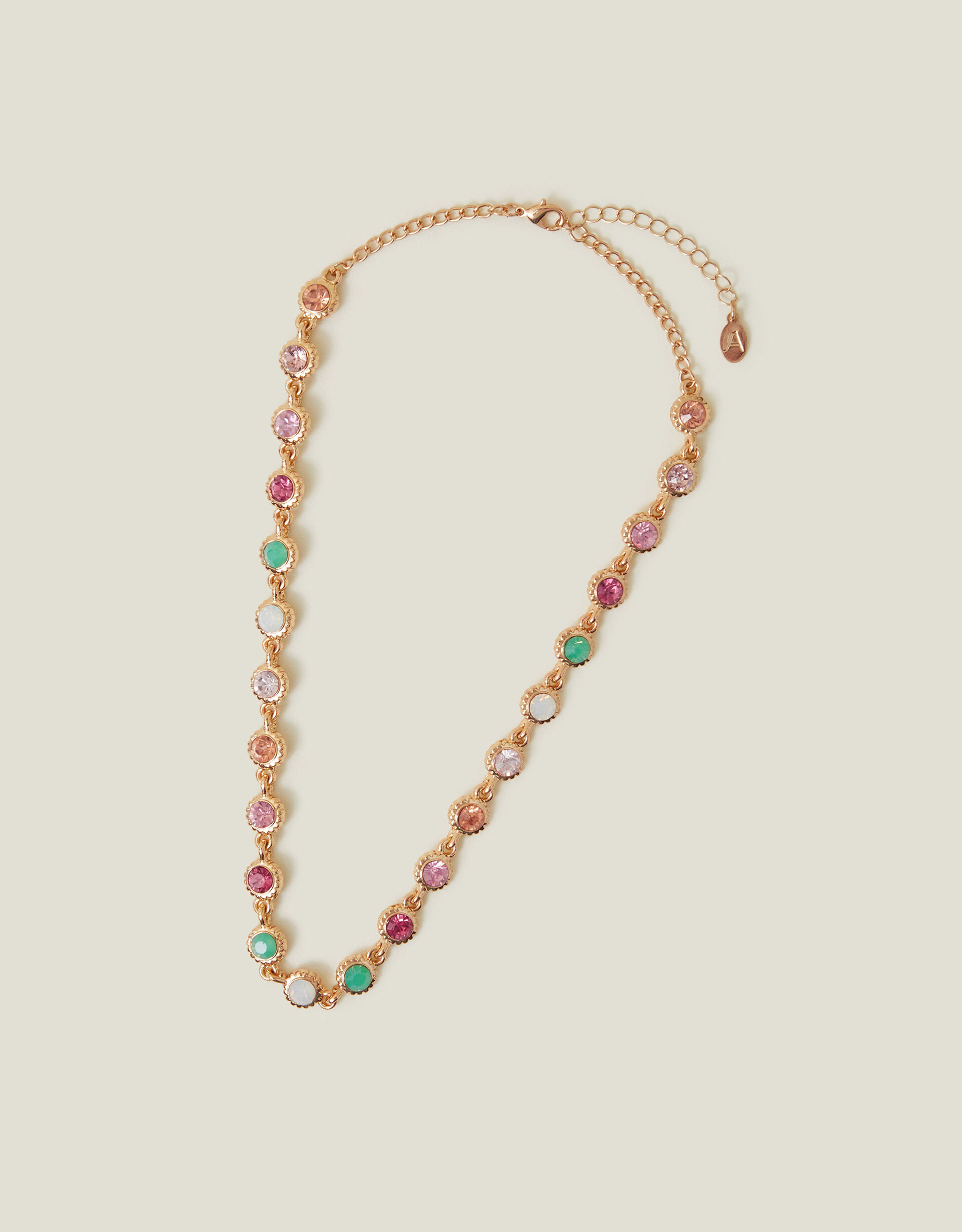 Pave Jewel Collar Necklace