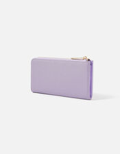 Large Zip Wallet, Purple (LILAC), large