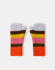 Bright Stripe Wrist Warmers, , large