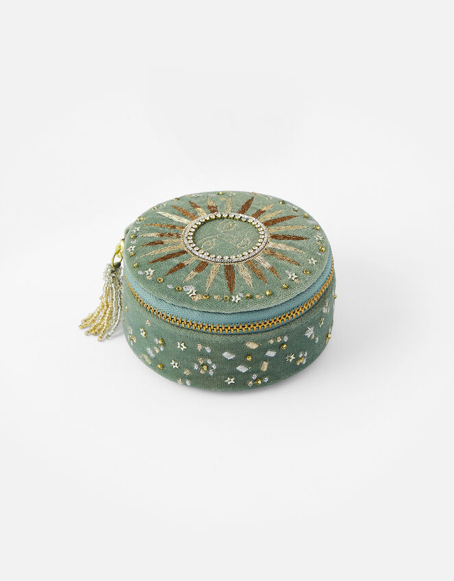 Sun Embellished Small Jewellery Box, , large