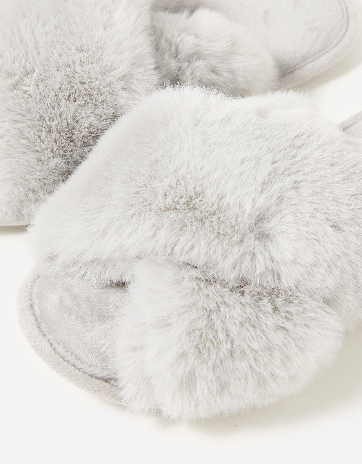 Luxe faux fur slippers Clearance