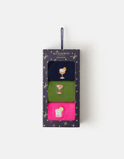 3-Pack Cocktail Socks Gift Box, , large