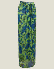 Fan Print Sarong, , large