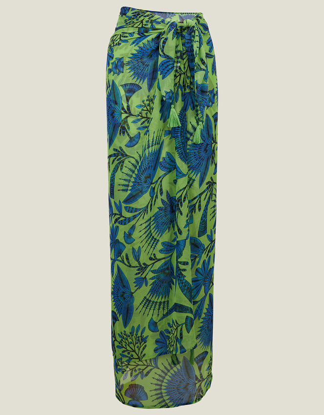 Fan Print Sarong, , large